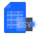 CSV data import
